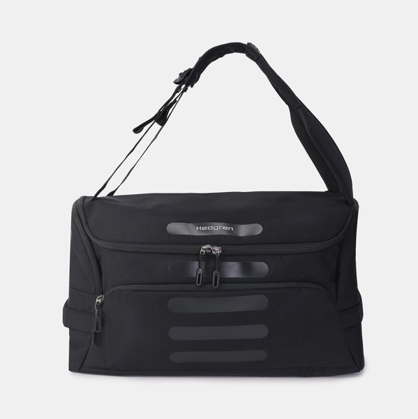 SOJOURN | Rucsac tip duffle, mărime pentru cabină + RFID - Hedgren - Black
