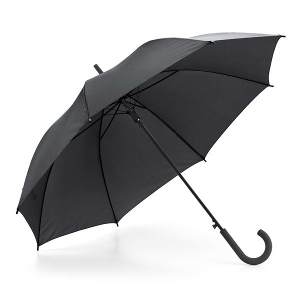 MICHAEL. 190T polyester umbrella with automatic opening - Black