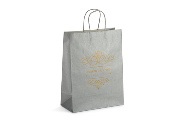 Geschenktüte ZIBO - silbern
