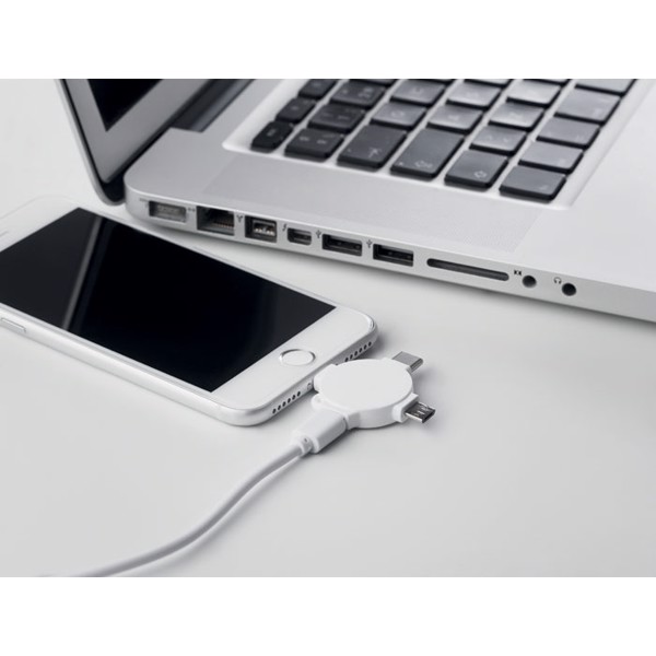 Ligo Cable 3-in-1 adapter, micro-USB,type-C, iOS