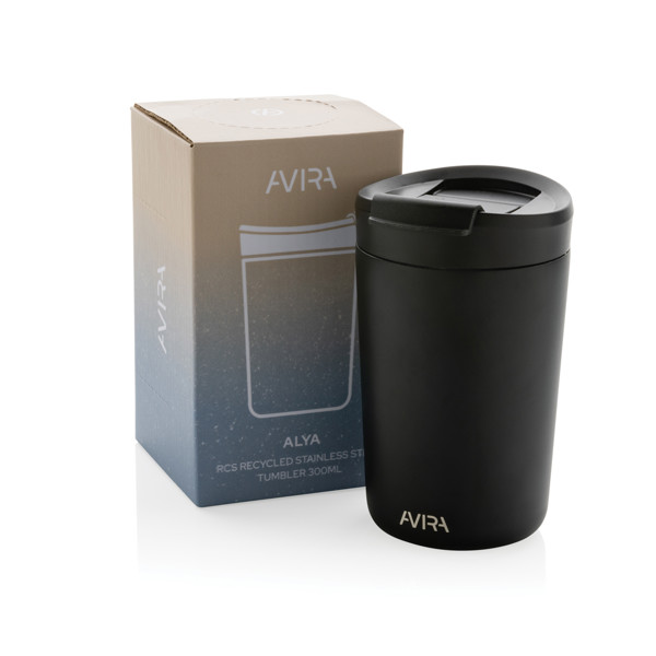 Avira Alya RCS pohár z nehrdz. ocele 300 ml - Čierna