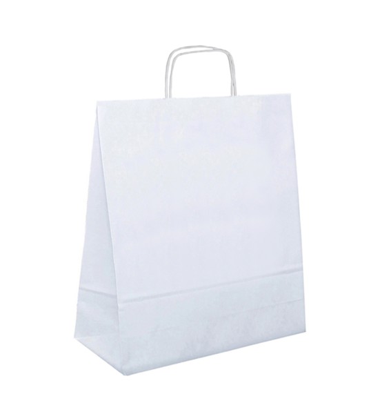 Twisted handle deals paper bags