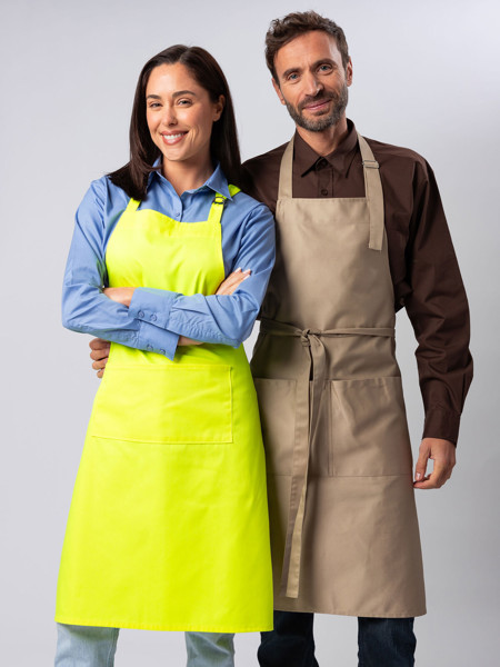 Fluo Apron - Orange Fluo