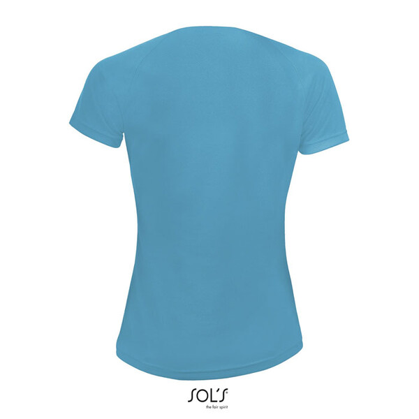 SPORTY T-SHIRT SENHORA 140g Sporty Women - AquaL