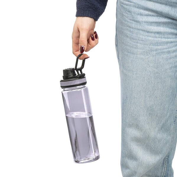 rPET drinking bottle (750 ml) Olivian - white