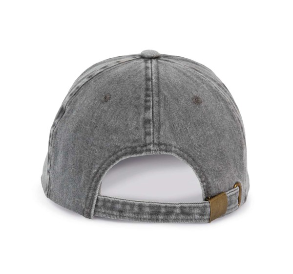6 Panels Vintage Cap - Storm Grey Washed
