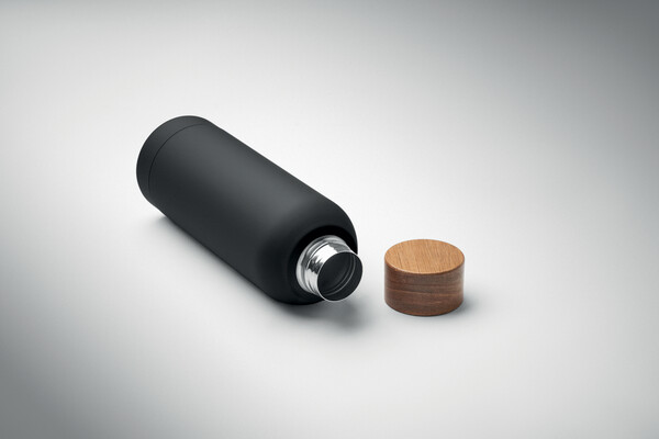 Single wall bottle 700 ml Geiser - Black