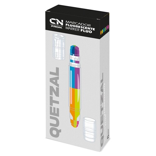 SET OF 6 HIGHLIGHTER “QUETZAL”