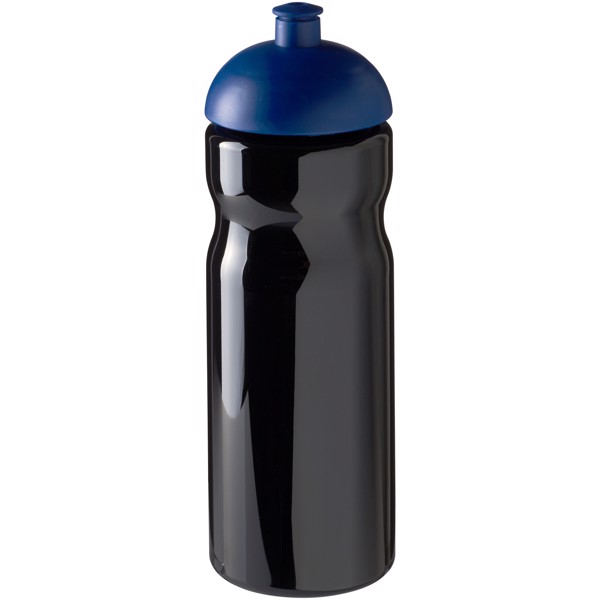Bidon H2O Active® Base 650ml avec couvercle dôme - Noir / Bleu