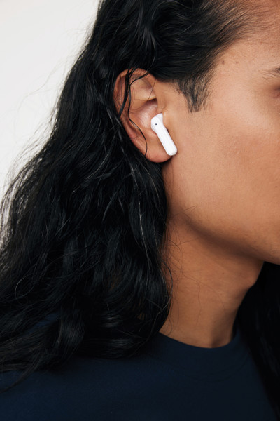 Tunevo RCS recycled plastic wireless earbuds
