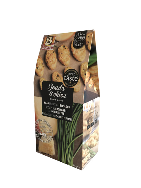 Syrový snack GOUDA s pažítkou