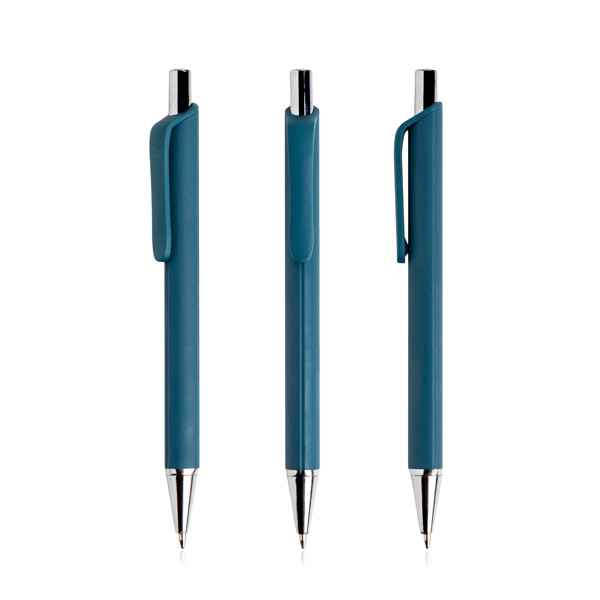 Esferográfica de Metal - Azul escuro 