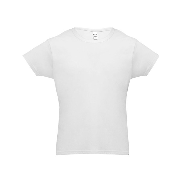 THC LUANDA WH. Men's tubular cotton T-shirt. White - White / M