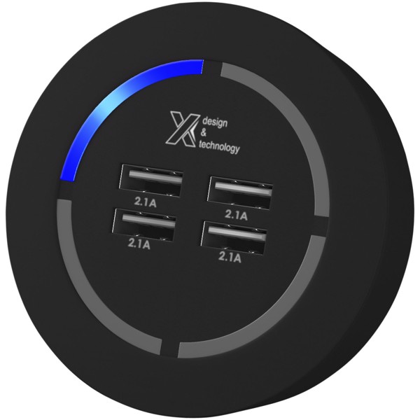 SCX.design H10 smart light-up USB hub