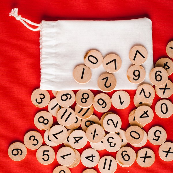 Math wooden set Count-me-in