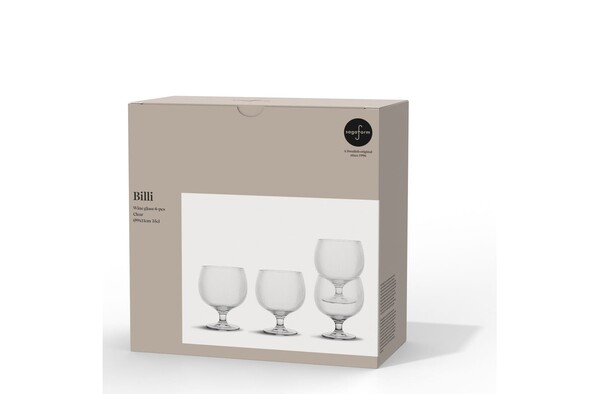 Billi wine glass set of 4