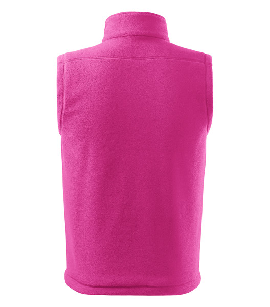 Fleece Vesta Unisex Rimeck® Next - Fuchsia Red / 2XL