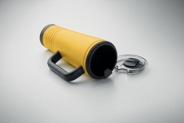 Dubbelwandige beker 700ml. Howler Cup - Geel