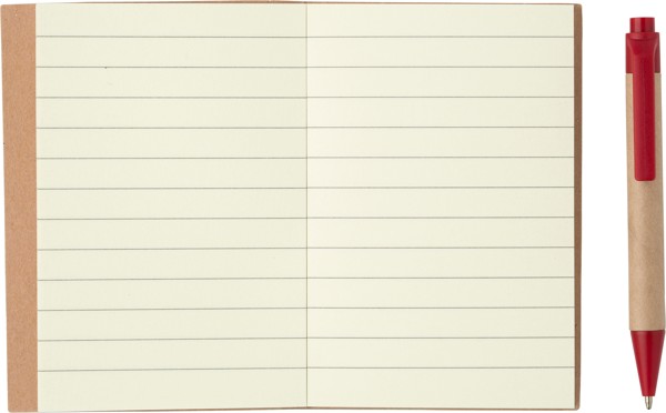 Papieren notitieboekje Cooper - zwart