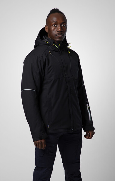 3407 3 LAYER PADDED JACKET GREY XS