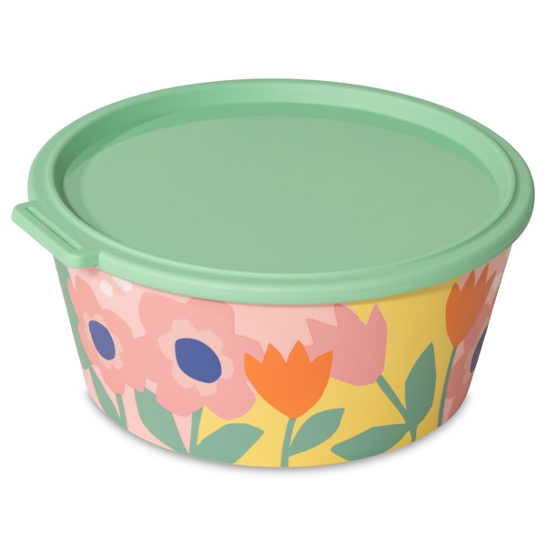 Schaal met deksel NORA BOX 2,2 l BLOOMS