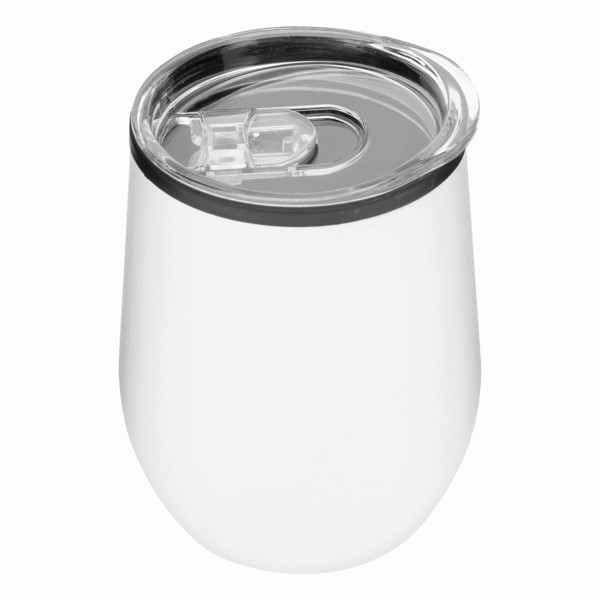 Insulated Travel Mug Bowly - White