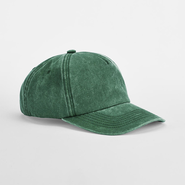 Relaxed 5 Panel Vintage Cap - Vintage Black / ONE SIZE