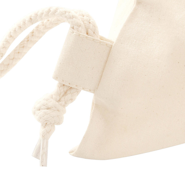 Premium Cotton Gymsac - White / ONE SIZE