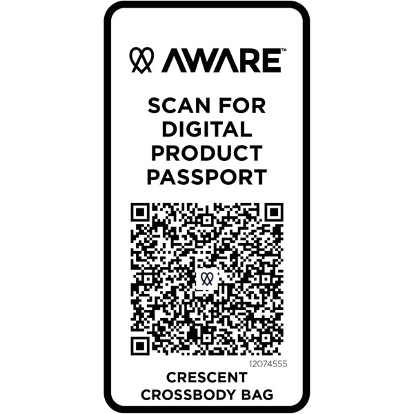Sac bandoulière recyclé Trace 500 g/m² Aware™ - Marine