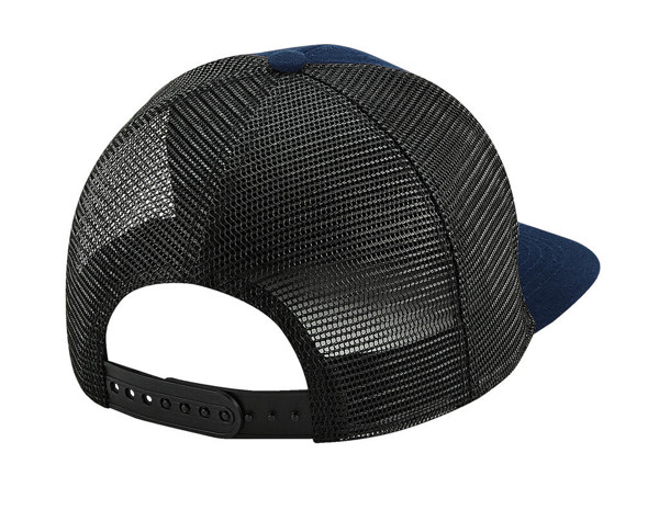 Original Flat Peak 6 Panel Trucker - Grey / Black / ONE SIZE
