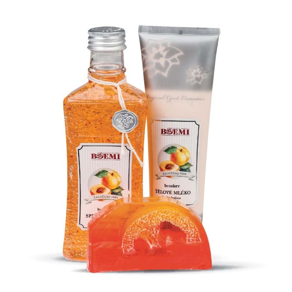 Broskvová kosmetická sada PEACH SET