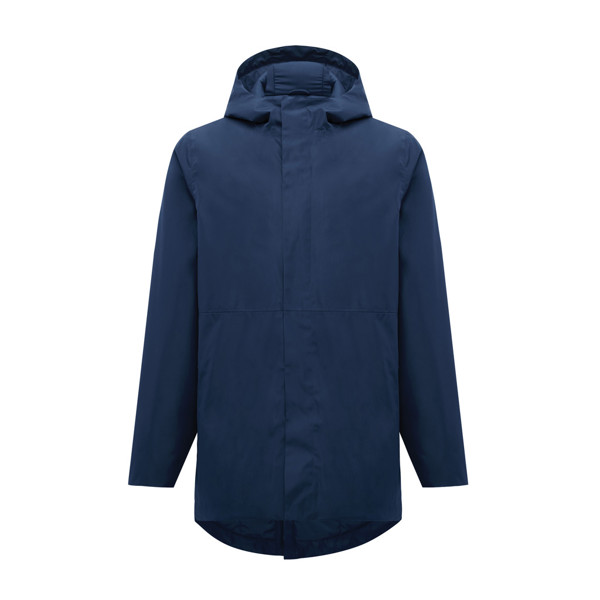 Parka en polyester recyclé IQONIQ Thelon - Bleu Marine / XXL