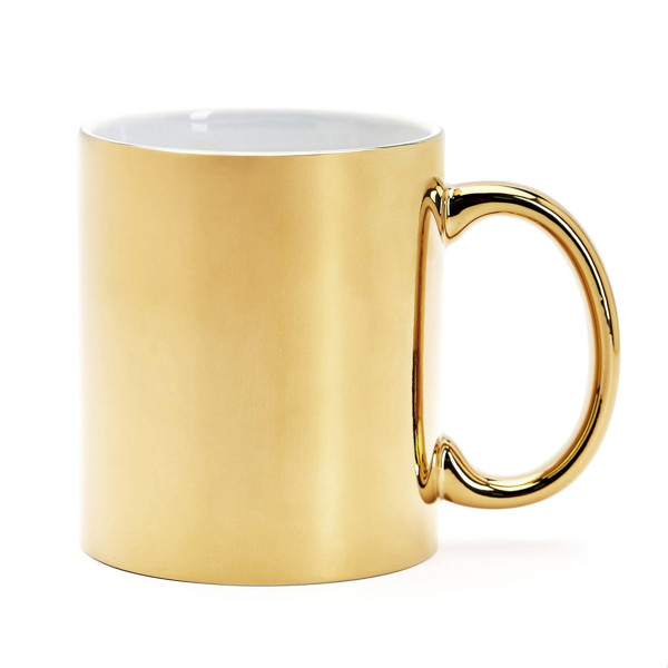 Mug En Céramique Brillant Pour Sublimation - Or