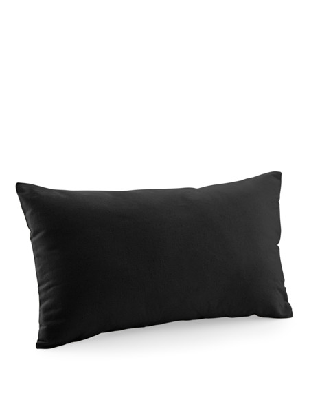Fairtrade Cotton Canvas Cushion Cover - Black