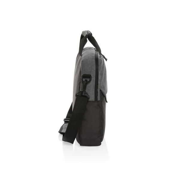 Kazu laptop bag rPET, 15.6 inch - Grey