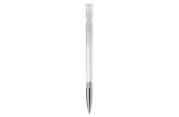 Nash kuglepen metal spids tranparent - Gennemsigtig / Hvid