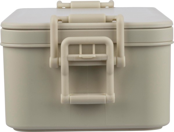 PP two-layer lunchbox Siena - zwart