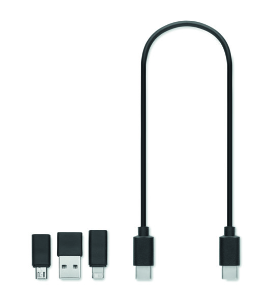 Versa 3in1 cable set,bamboo box