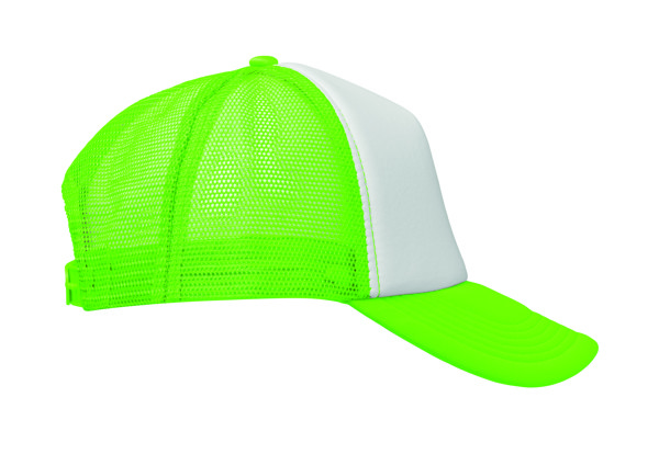 Cappello camionista Bubble - Verde Neon