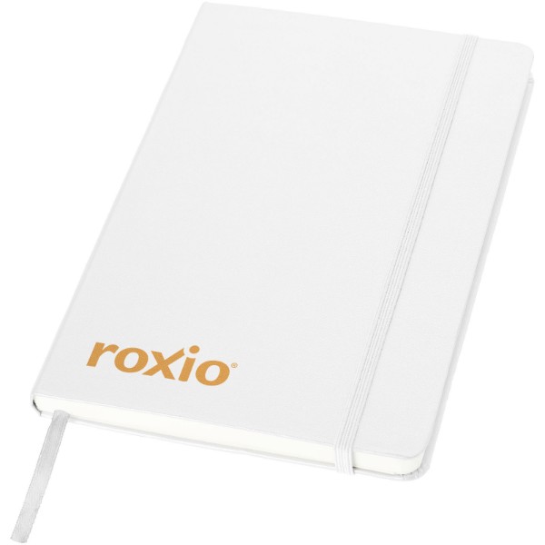 Classic A5 hard cover notebook - White