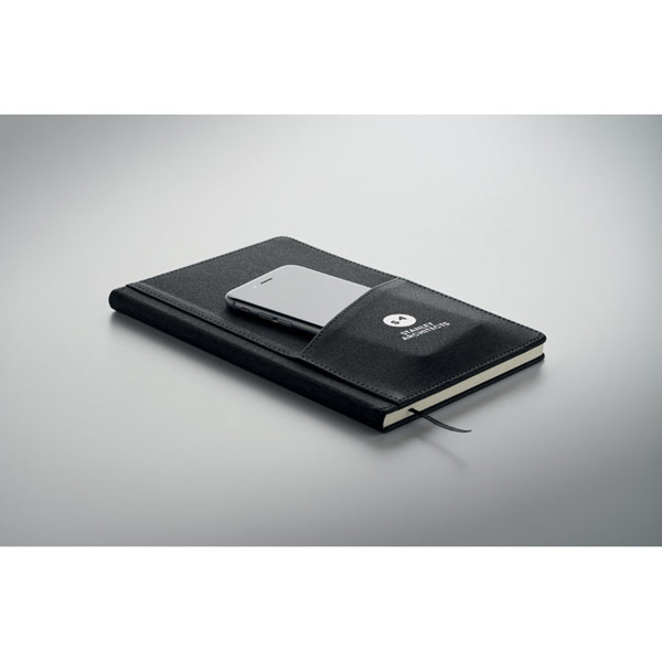 Scribi 4 gift set, RPET notebook, smartphone pocket