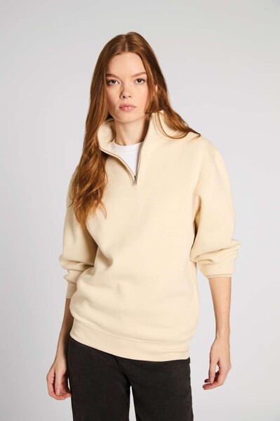 Premium Quarter Zip - Smoke / XS