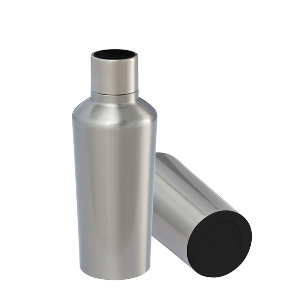 Bouteille isotherme DRINQEO 500 - argenté