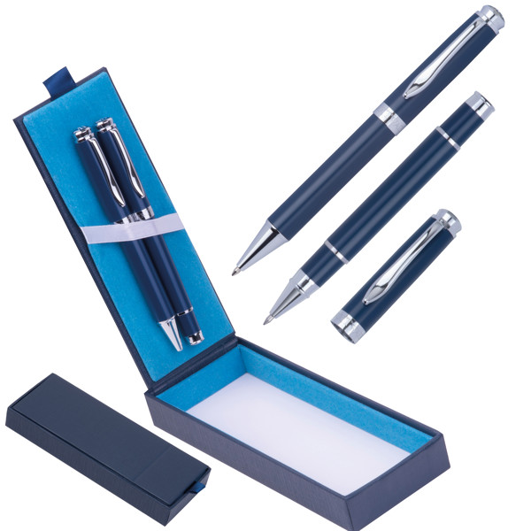 Mark Twain writing set  GERARD - Darkblue