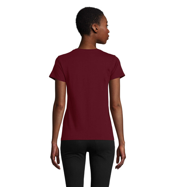 CRUSADER WOMEN T-Shirt 150g - BurgundyXXL