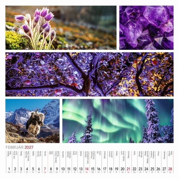 Nástenný Kalendár Colours Of Nature 2027