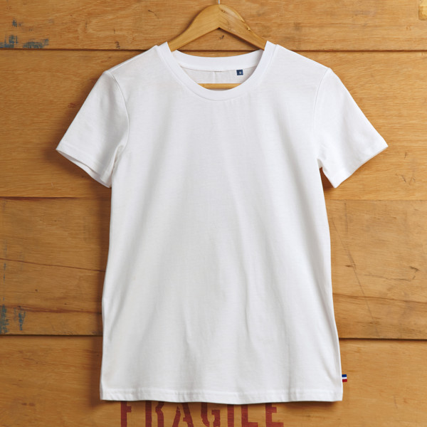 Tee-shirt Bio160g ACHILLE - BLANC / XS