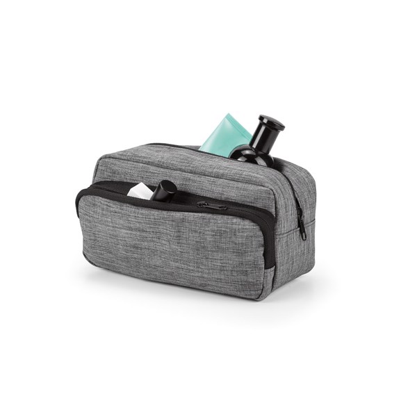 KEVIN. 300D toiletry bag - Grey