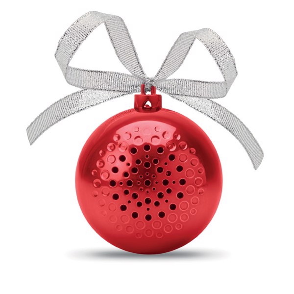 Speaker Christmas ball Jingle Ball - Red