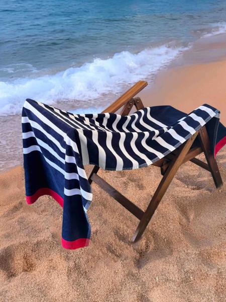 Olima „Sailor” Beach Velour Towel
